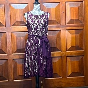 Beautiful Lace Dress by Danny and Nicole Size 14